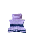 Fluffy purple top